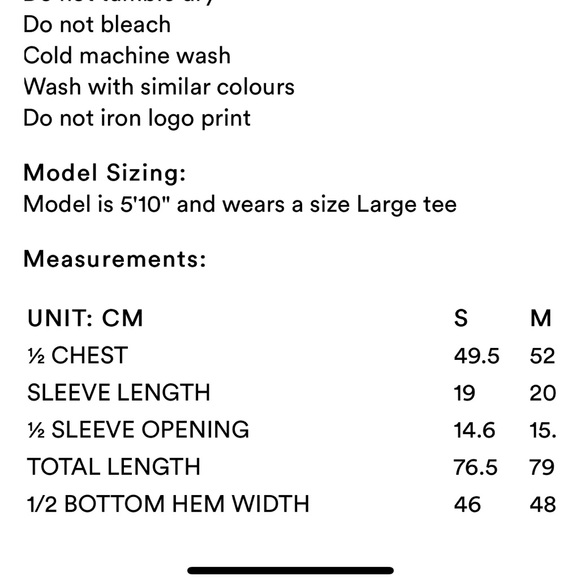 DOYOUEVEN Mark Drop Tee in Light Brown Size Small - Picture 8 of 8